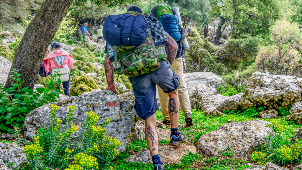 trekking Lycian way is safe