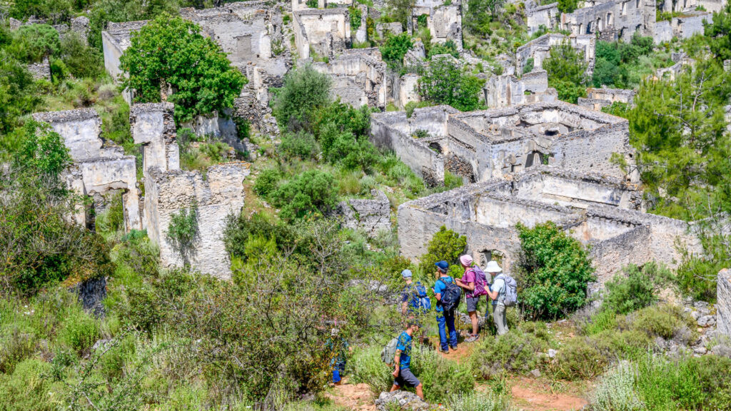 lycian way Kayakoy fethiye-ghost town