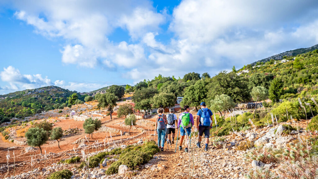 trekking Lycian way-hiking for beginners